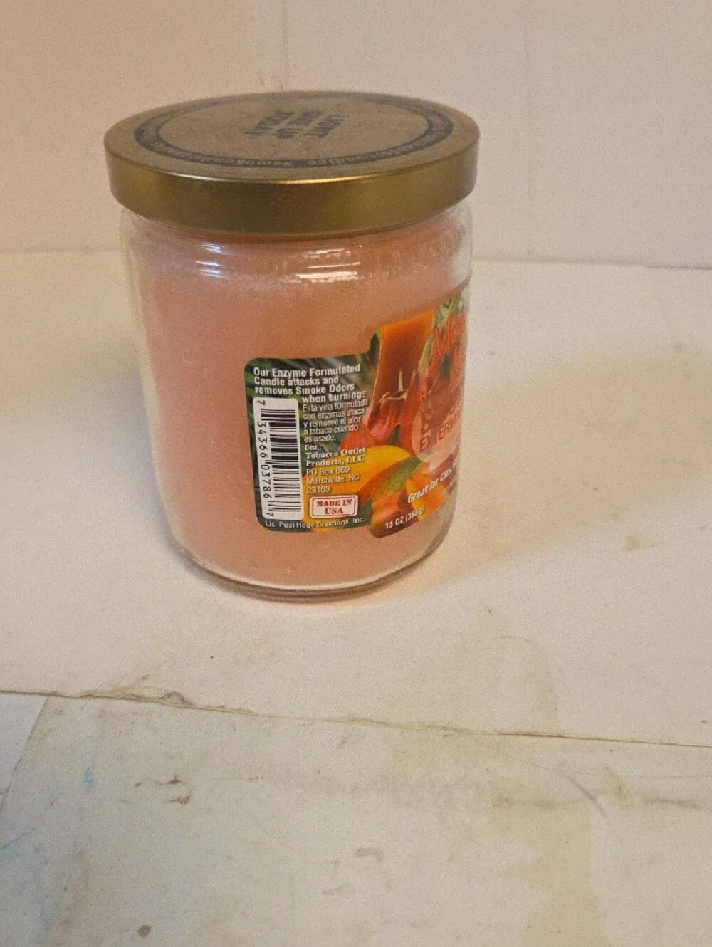 Smoke Odor Exterminator Candle - Soft Pink